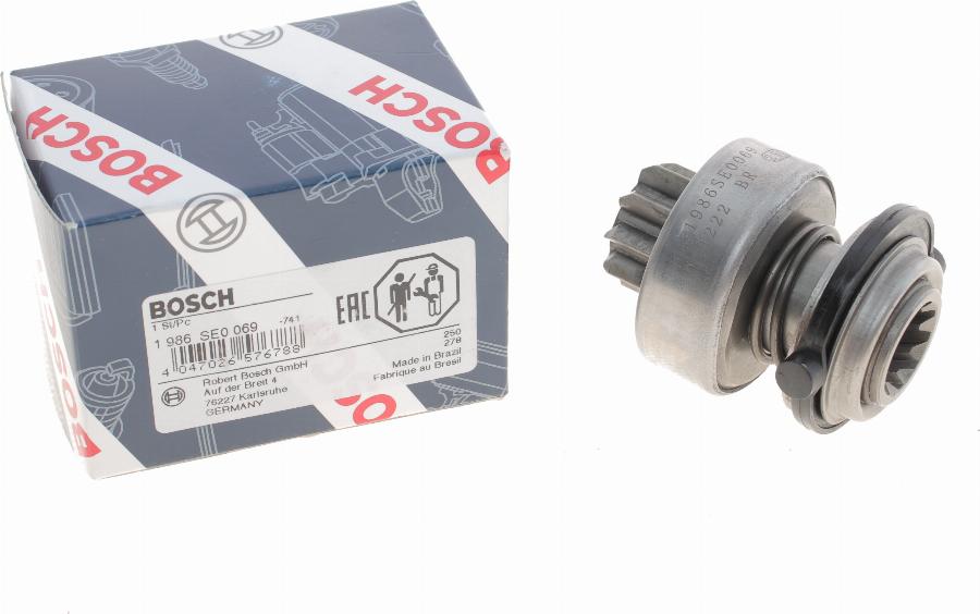 BOSCH 1 986 SE0 069 - Zupčanik, uputnik parts5.com