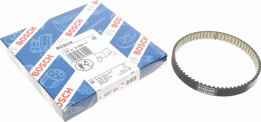 BOSCH 1 987 949 685 - Ozubený řemen parts5.com