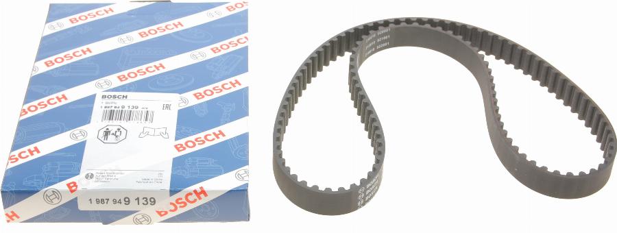 BOSCH 1 987 949 139 - Зубчатый ремень ГРМ parts5.com