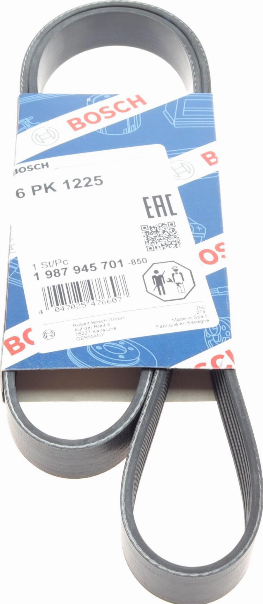 BOSCH 1 987 945 701 - Klinasti rebrasti remen parts5.com