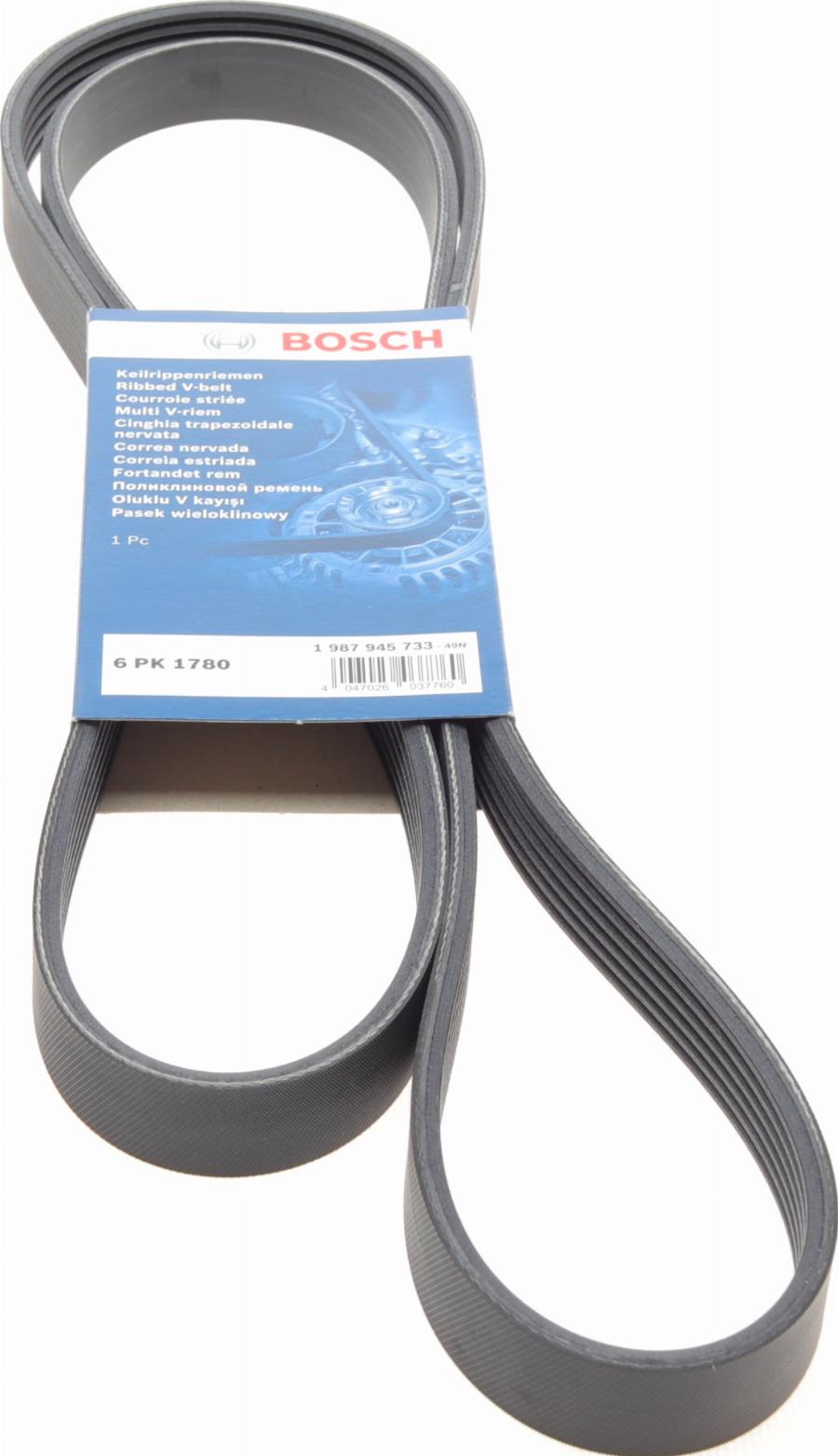 BOSCH 1 987 945 733 - Correa trapecial poli V parts5.com