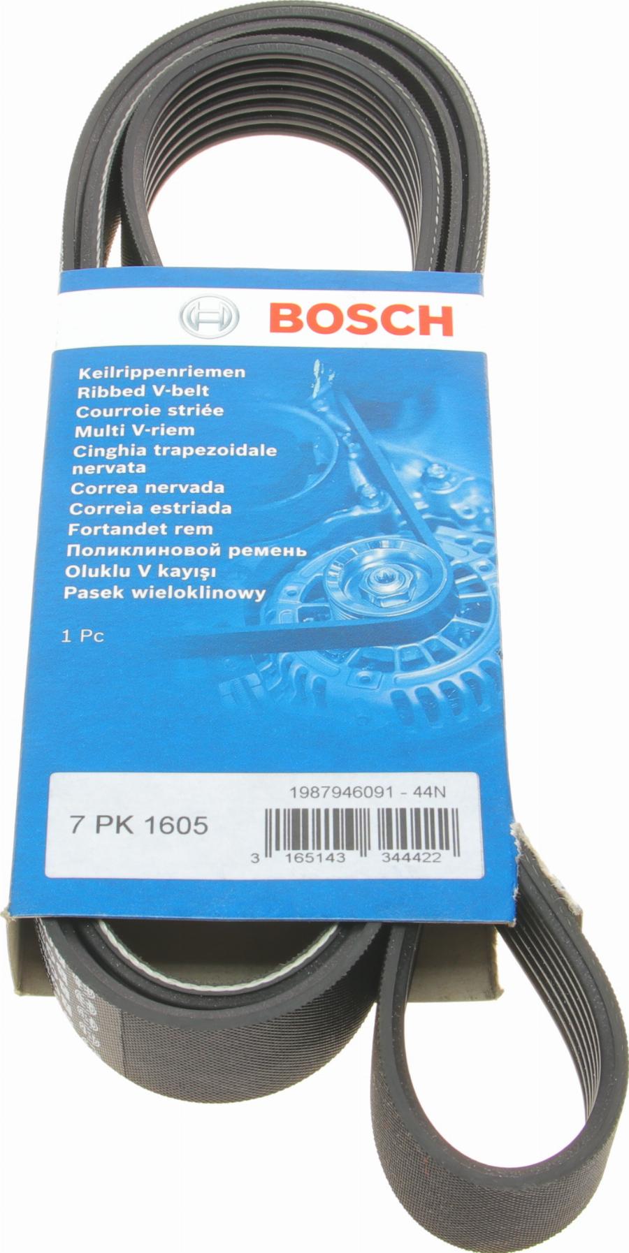 BOSCH 1 987 946 091 - Curea transmisie cu caneluri parts5.com