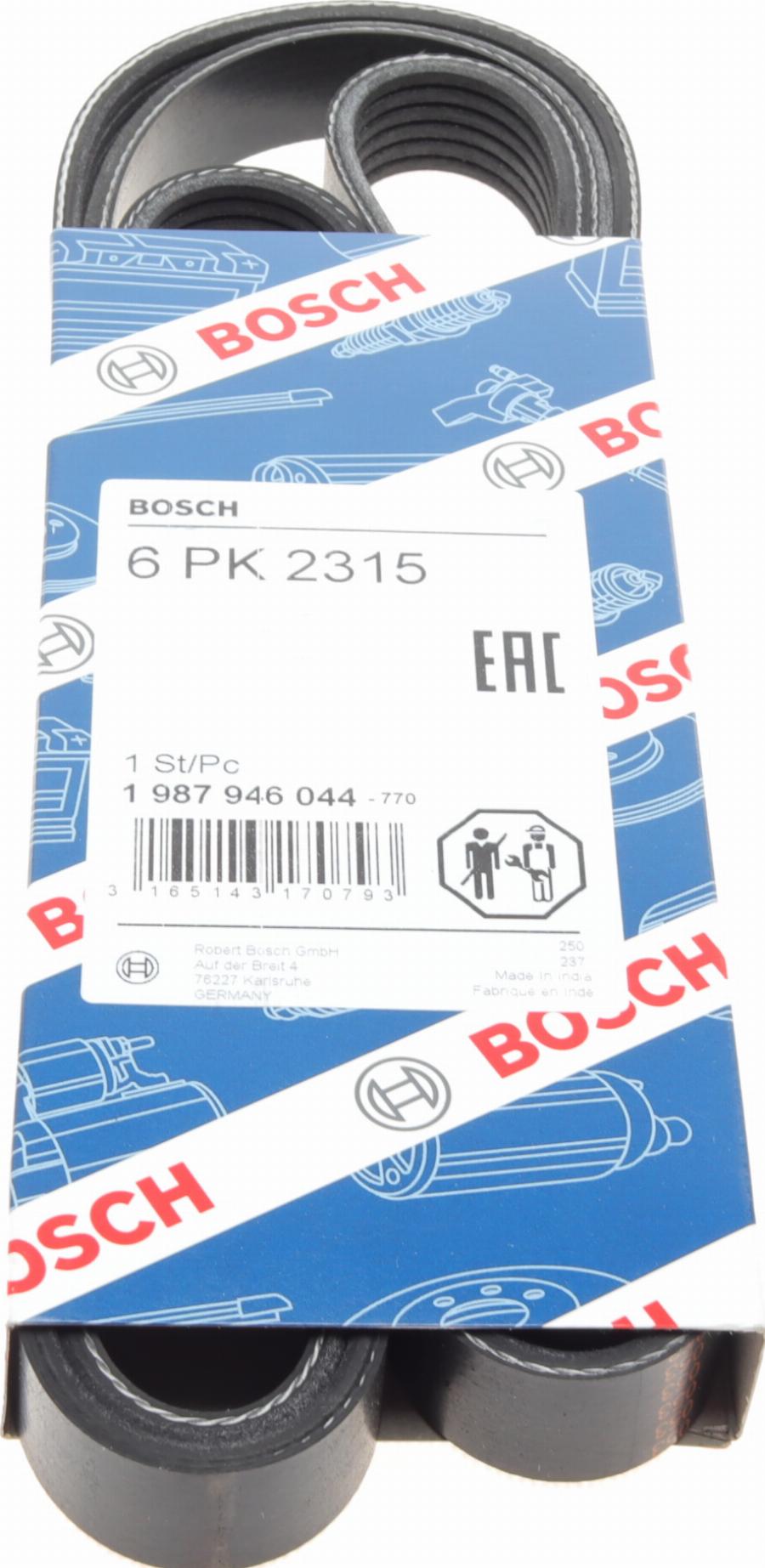 BOSCH 1 987 946 044 - Curea transmisie cu caneluri parts5.com