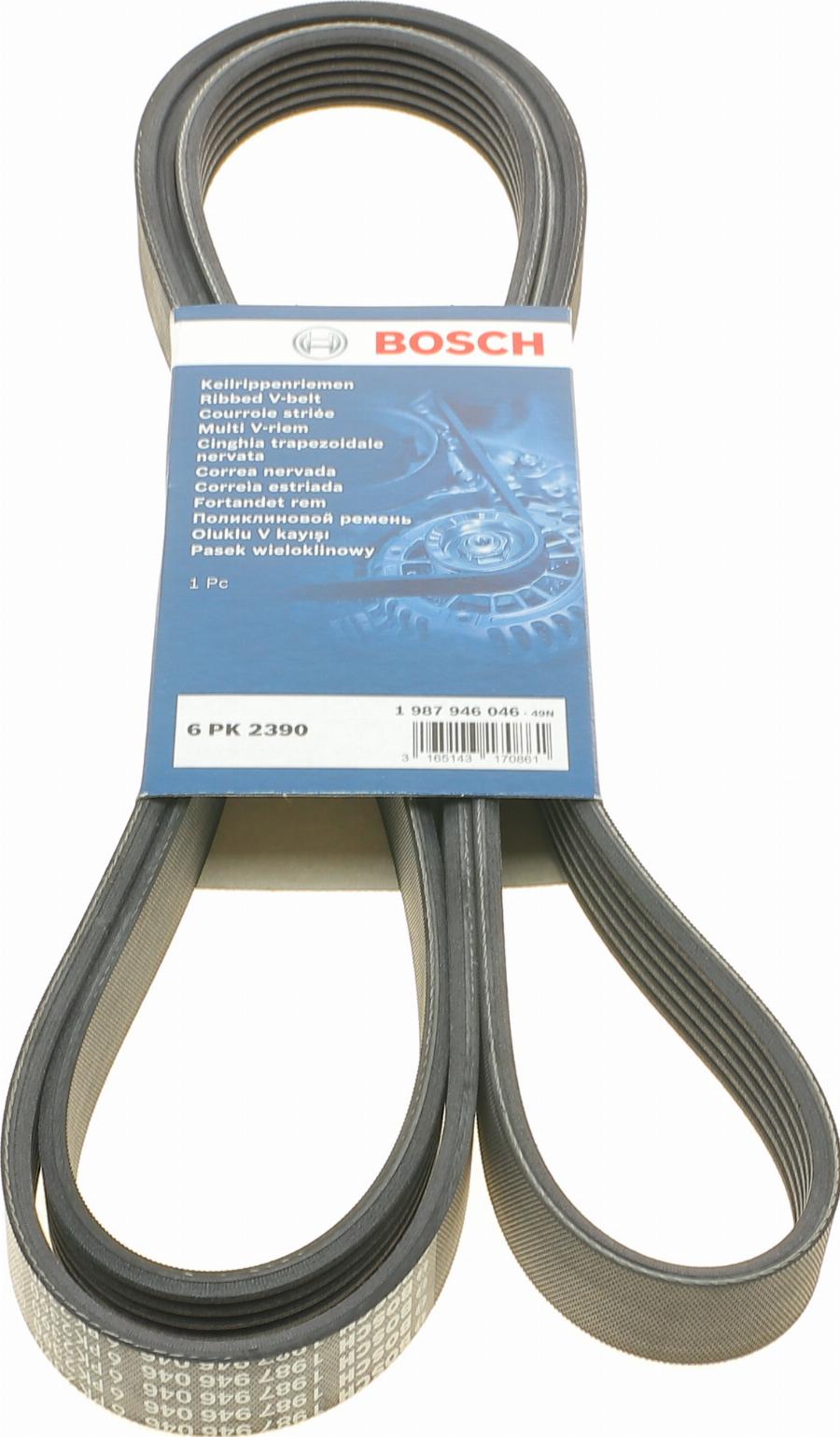 BOSCH 1 987 946 046 - Correa trapecial poli V parts5.com