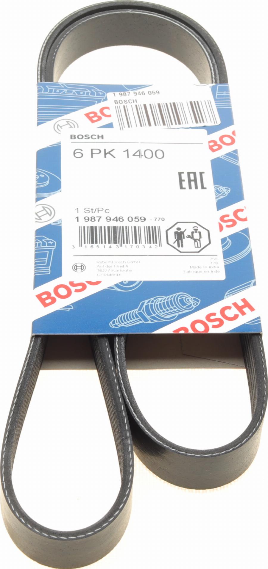 BOSCH 1 987 946 059 - Keilrippenriemen parts5.com