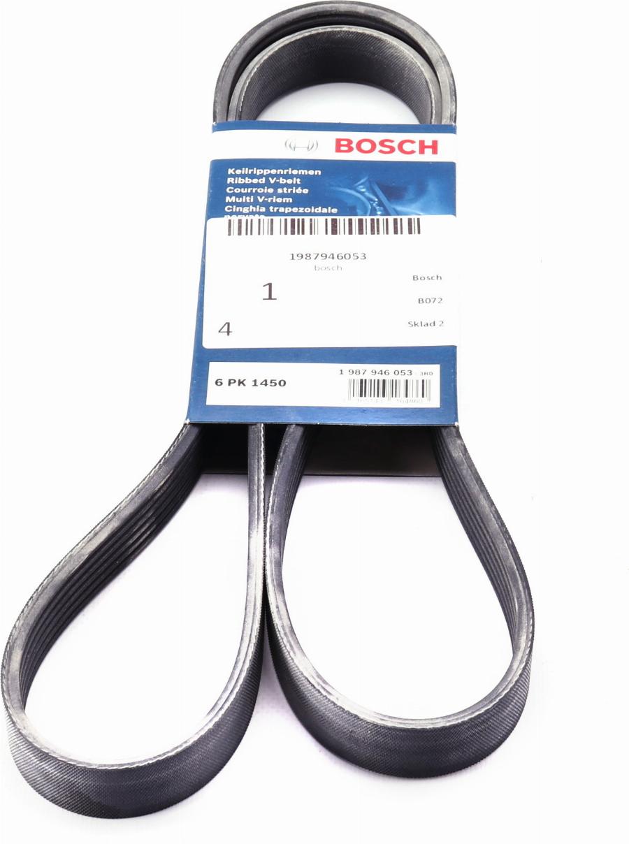 BOSCH 1 987 946 053 - Curea transmisie cu caneluri parts5.com