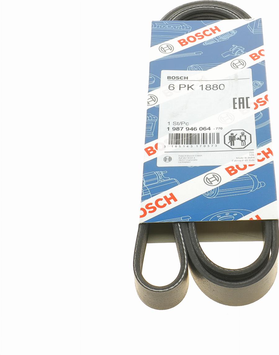 BOSCH 1 987 946 064 - Correa trapecial poli V parts5.com