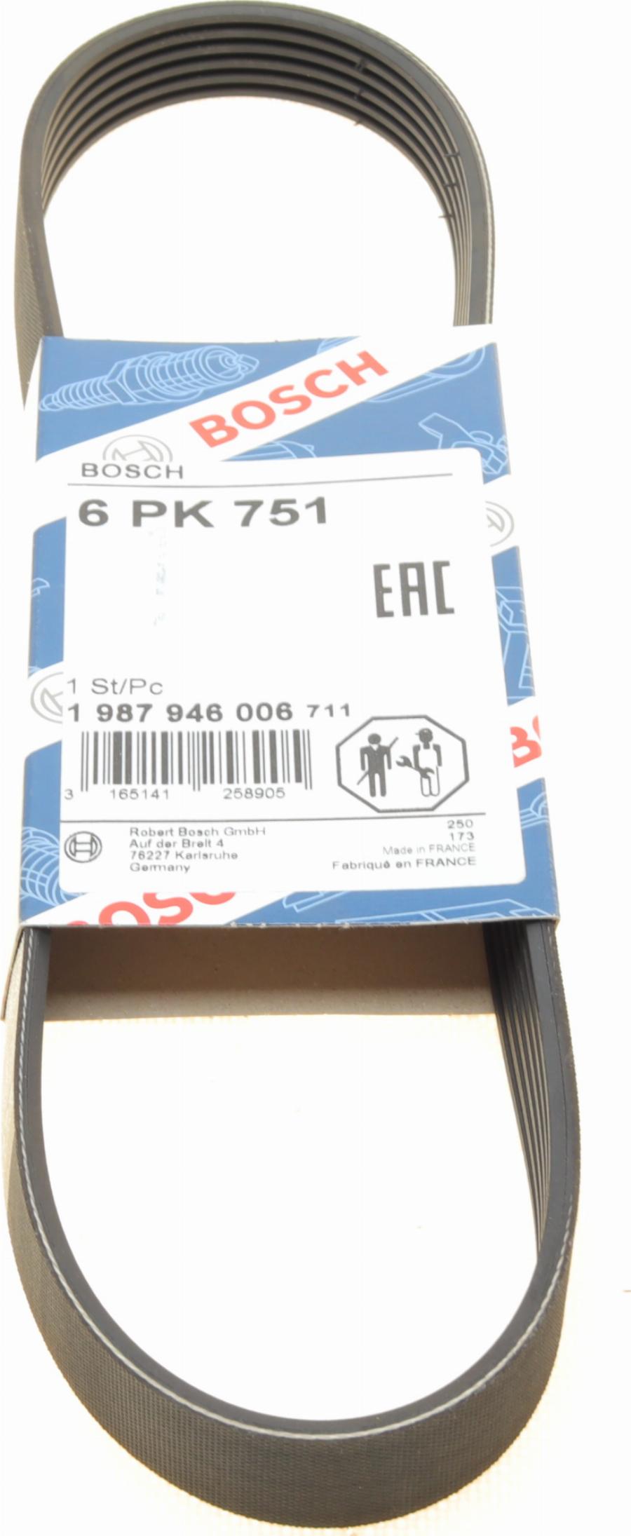 BOSCH 1 987 946 006 - Ιμάντας poly-V parts5.com