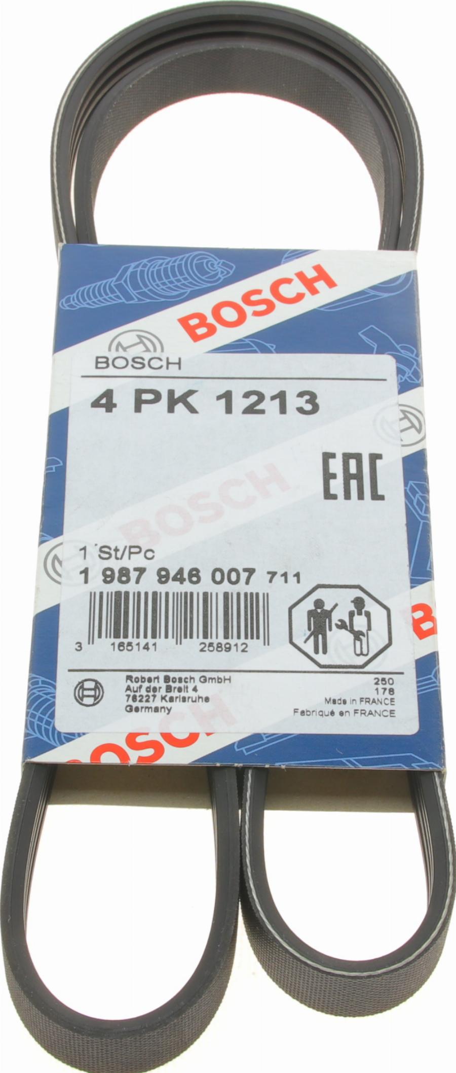 BOSCH 1 987 946 007 - Pasek klinowy wielorowkowy parts5.com