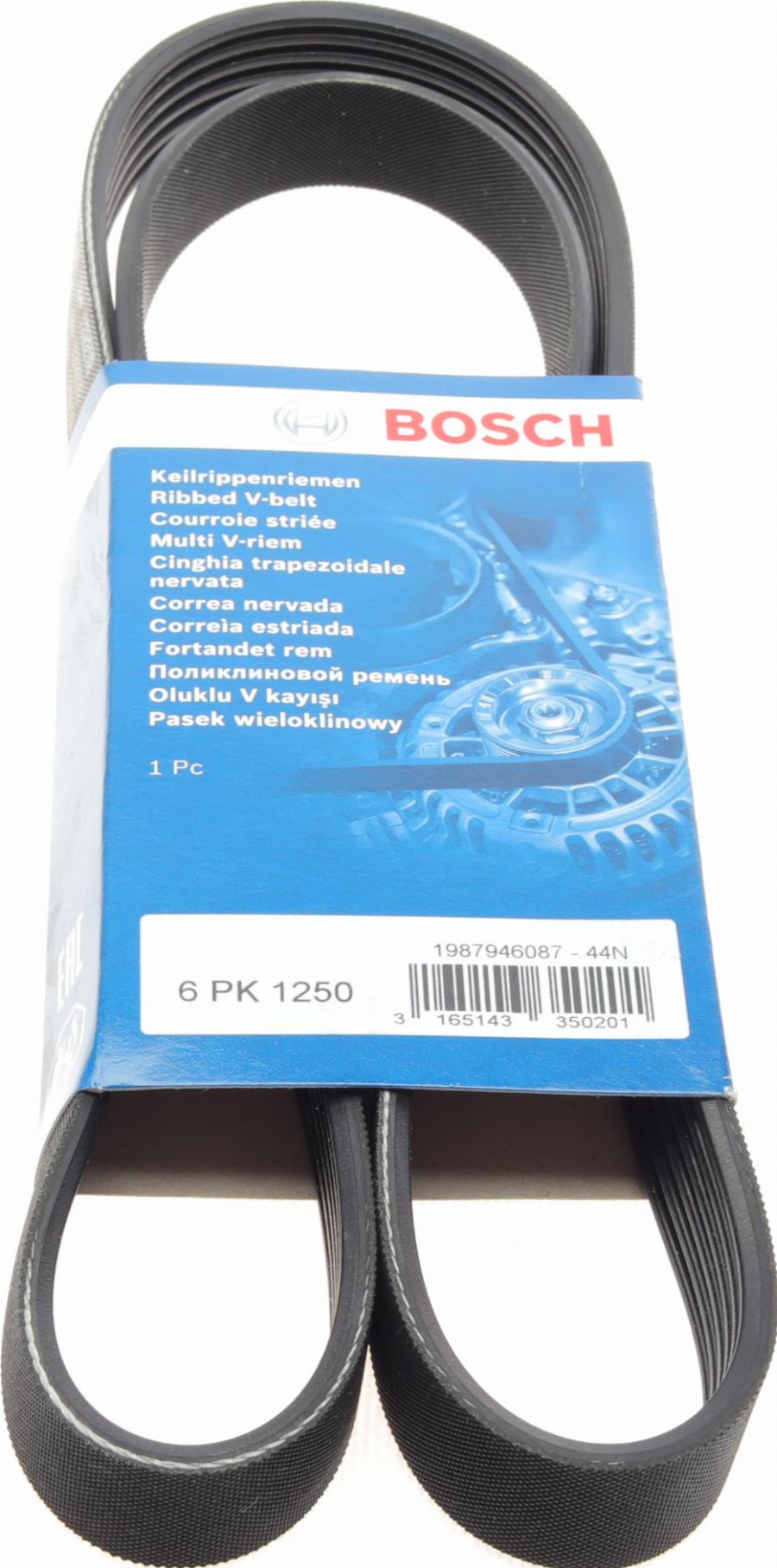 BOSCH 1 987 946 087 - Curea transmisie cu caneluri parts5.com