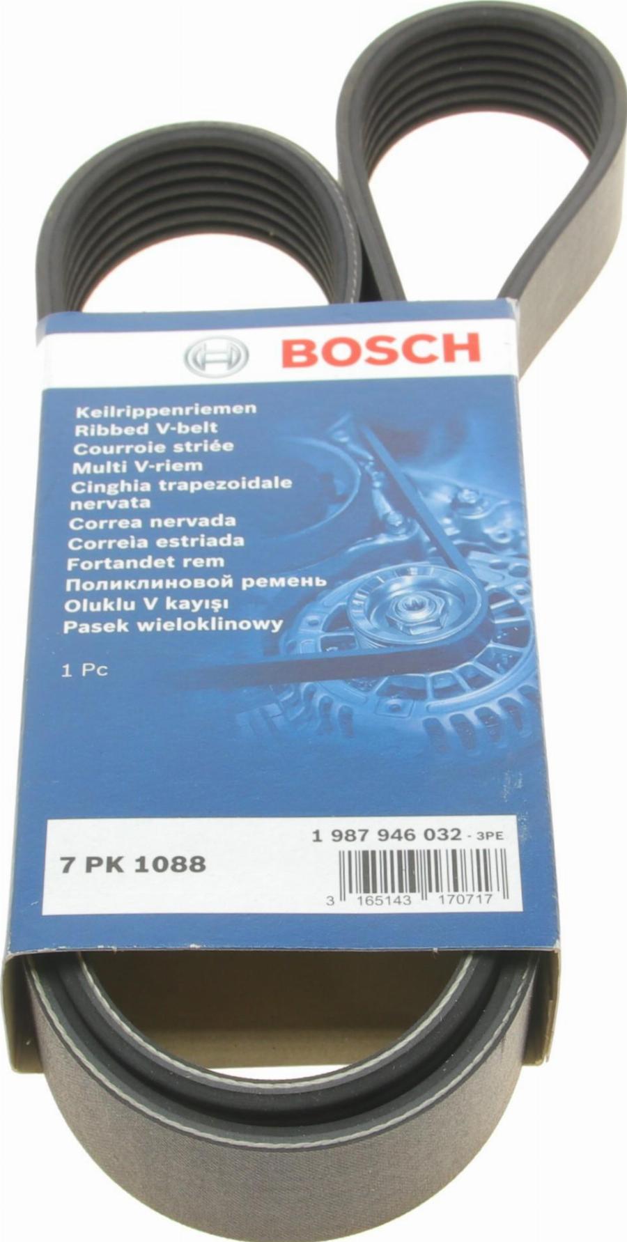 BOSCH 1 987 946 032 - Courroie trapézoïdale à nervures parts5.com