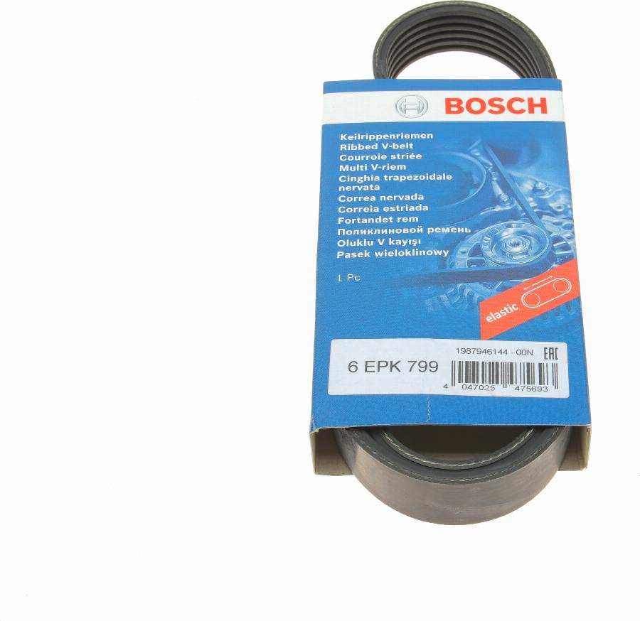 BOSCH 1 987 946 144 - Courroie trapézoïdale à nervures parts5.com