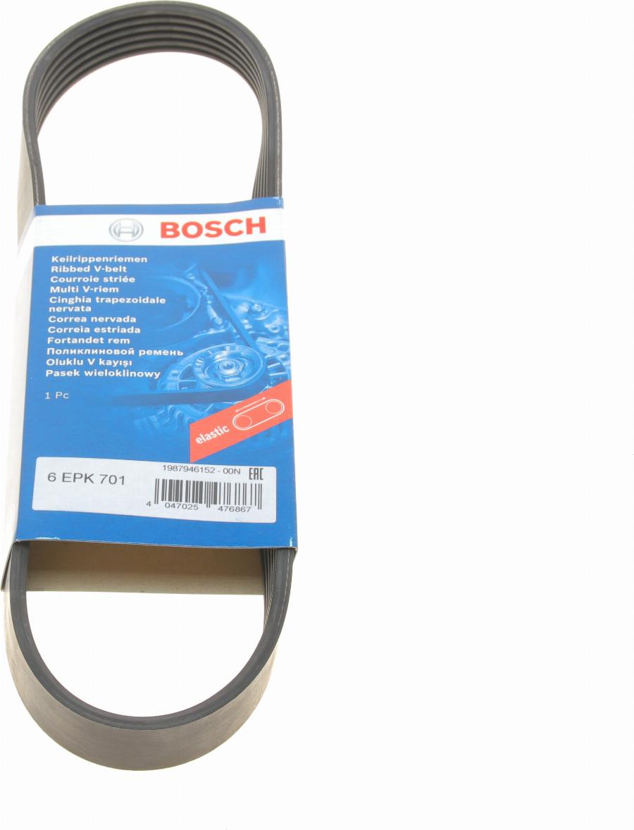 BOSCH 1 987 946 152 - Courroie trapézoïdale à nervures parts5.com