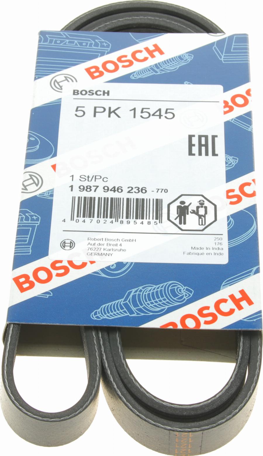 BOSCH 1 987 946 236 - Correa trapecial poli V parts5.com