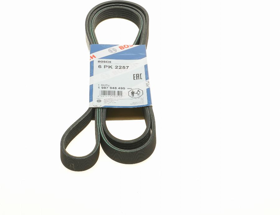 BOSCH 1 987 948 495 - Klinasti rebrasti remen parts5.com