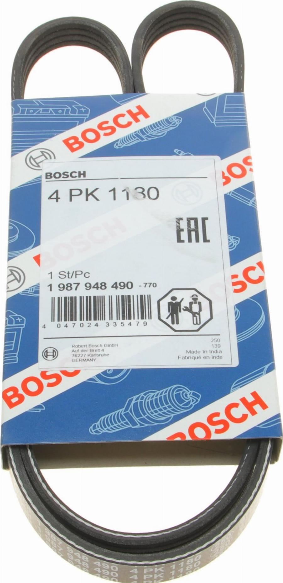 BOSCH 1 987 948 490 - Поликлиновой ремень parts5.com