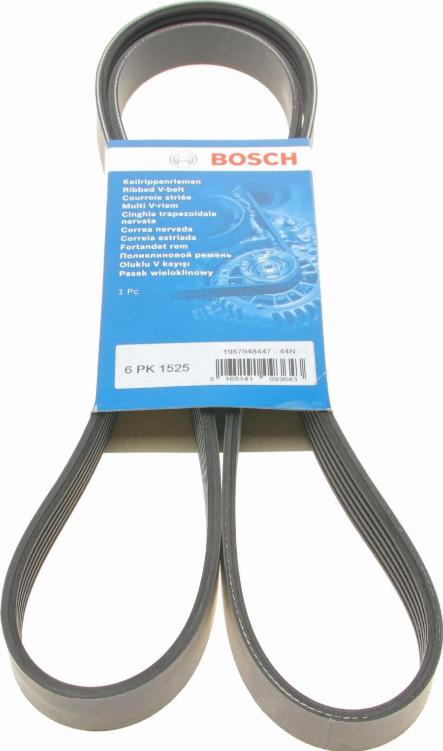 BOSCH 1 987 948 447 - Correa trapecial poli V parts5.com