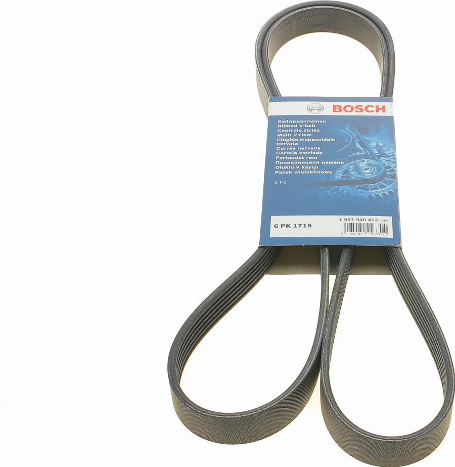 BOSCH 1 987 948 453 - Klinasti rebrasti kaiš parts5.com