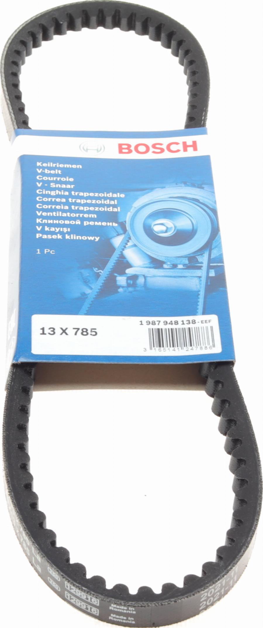 BOSCH 1 987 948 138 - Curea transmisie parts5.com