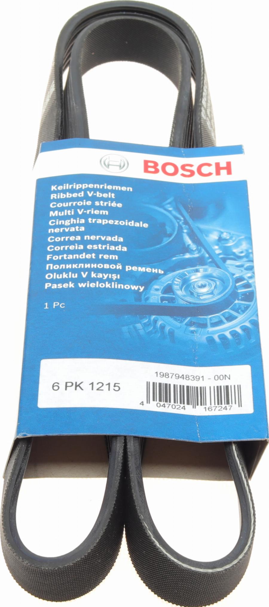 BOSCH 1 987 948 391 - Klinasti rebrasti remen parts5.com