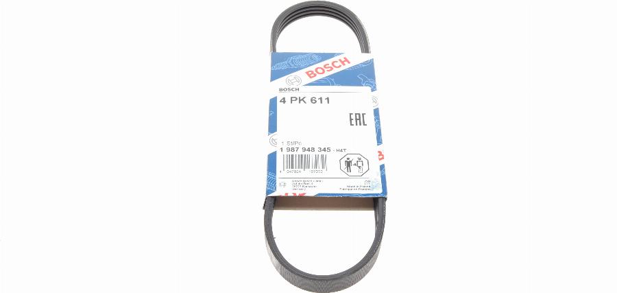 BOSCH 1 987 948 345 - V-Ribbed Belt parts5.com