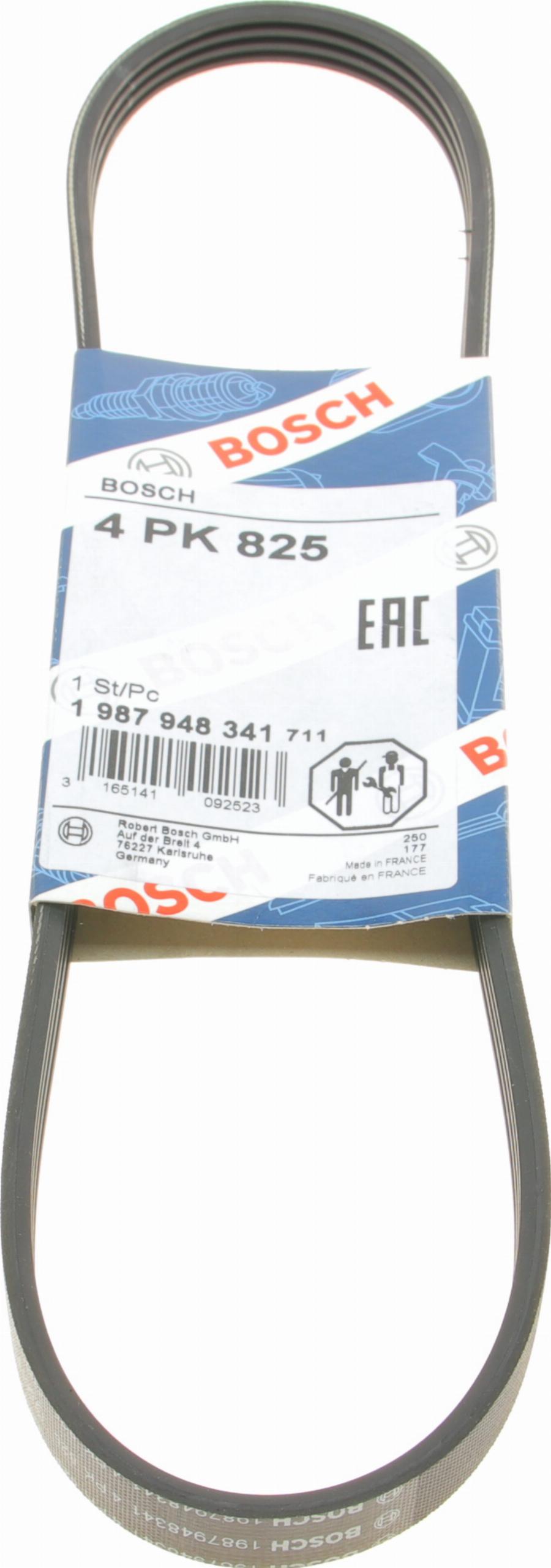 BOSCH 1 987 948 341 - Pasek klinowy wielorowkowy parts5.com