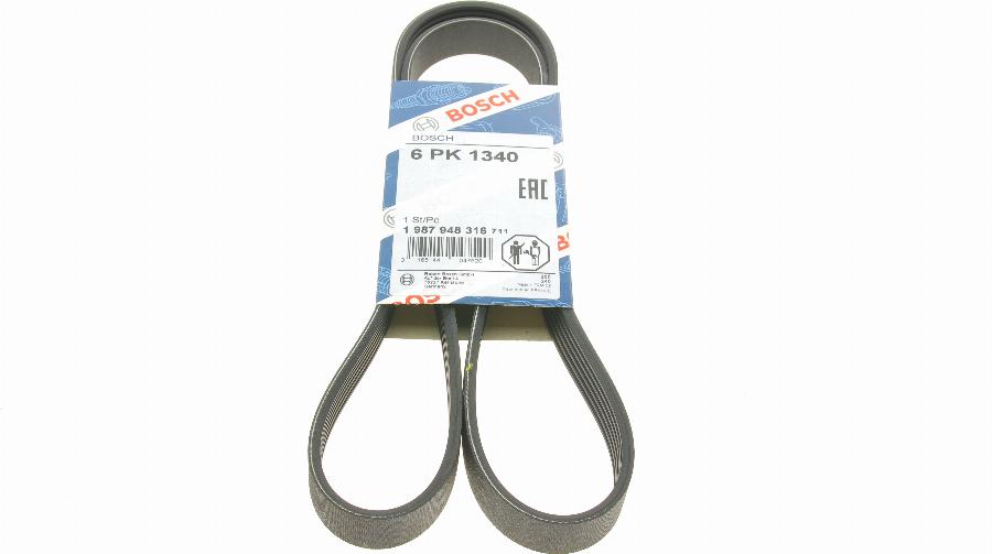 BOSCH 1 987 948 316 - Klinasti rebrasti kaiš parts5.com