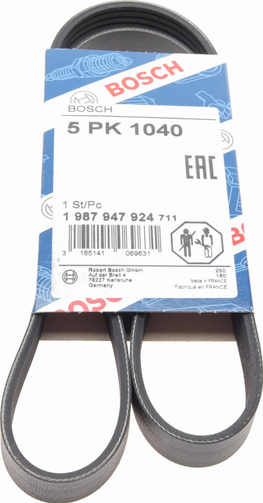 BOSCH 1 987 947 924 - Ιμάντας poly-V parts5.com