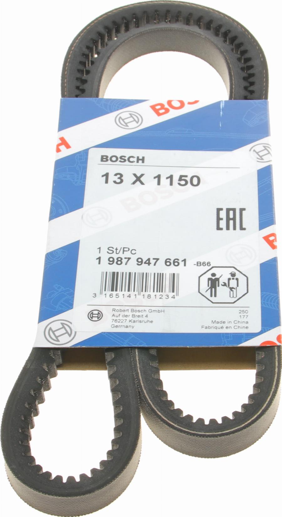 BOSCH 1 987 947 661 - Keilriemen parts5.com