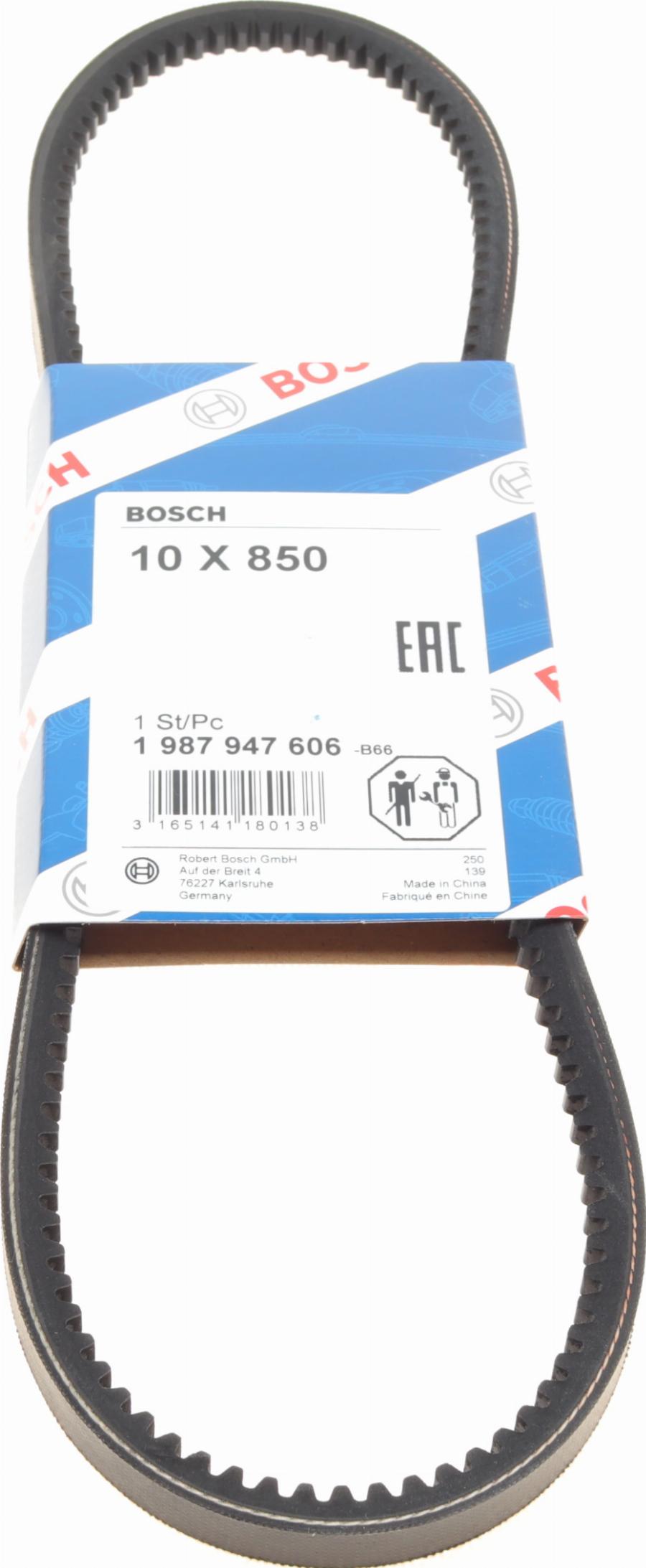 BOSCH 1 987 947 606 - Klinový remen parts5.com