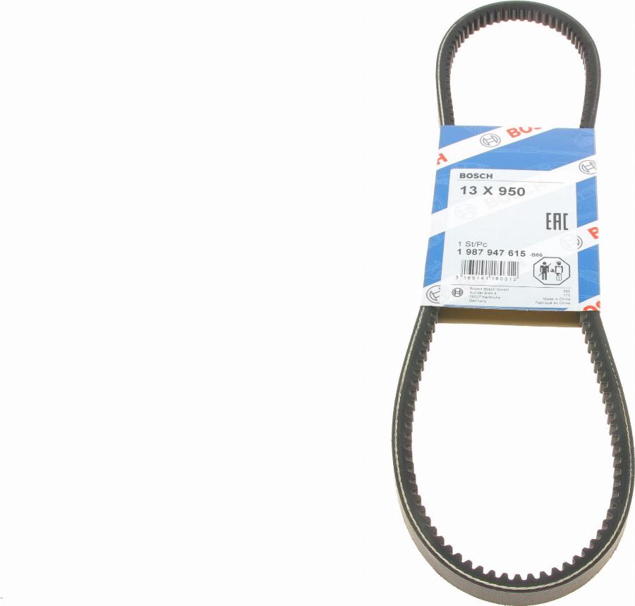 BOSCH 1 987 947 615 - Klínový řemen parts5.com