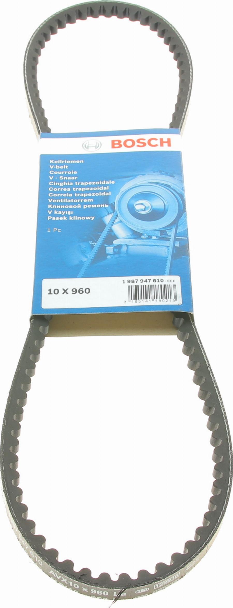 BOSCH 1 987 947 610 - Klinový remen parts5.com