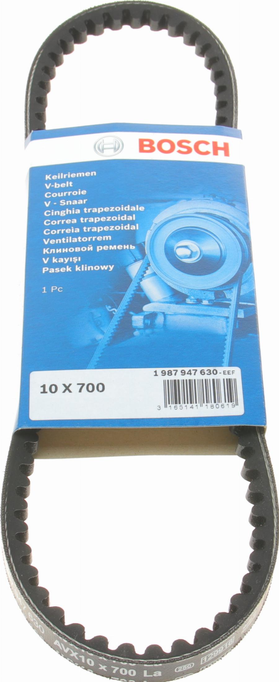 BOSCH 1 987 947 630 - Curea transmisie parts5.com