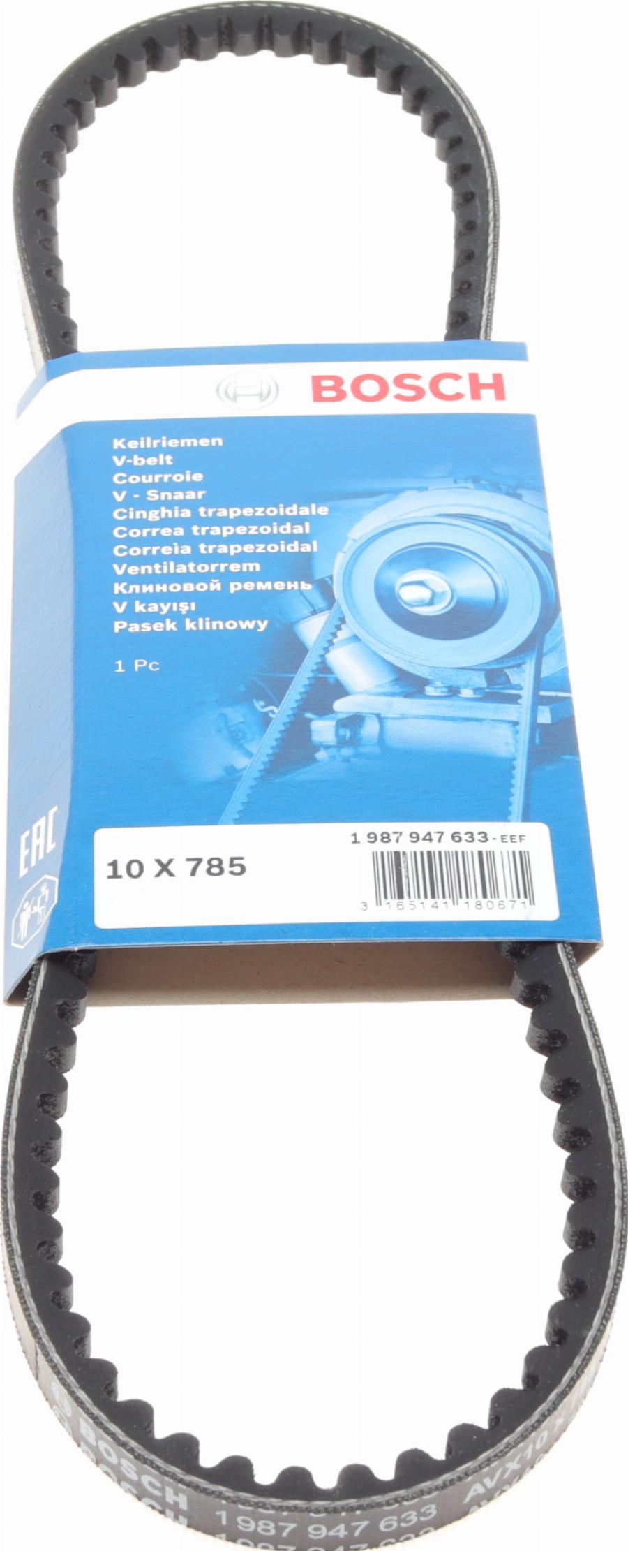 BOSCH 1 987 947 633 - V-kayışı parts5.com