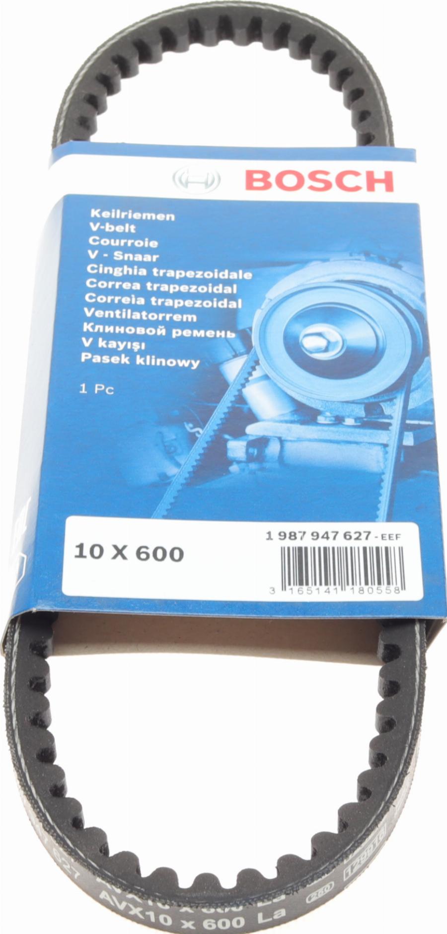 BOSCH 1 987 947 627 - Curea transmisie parts5.com