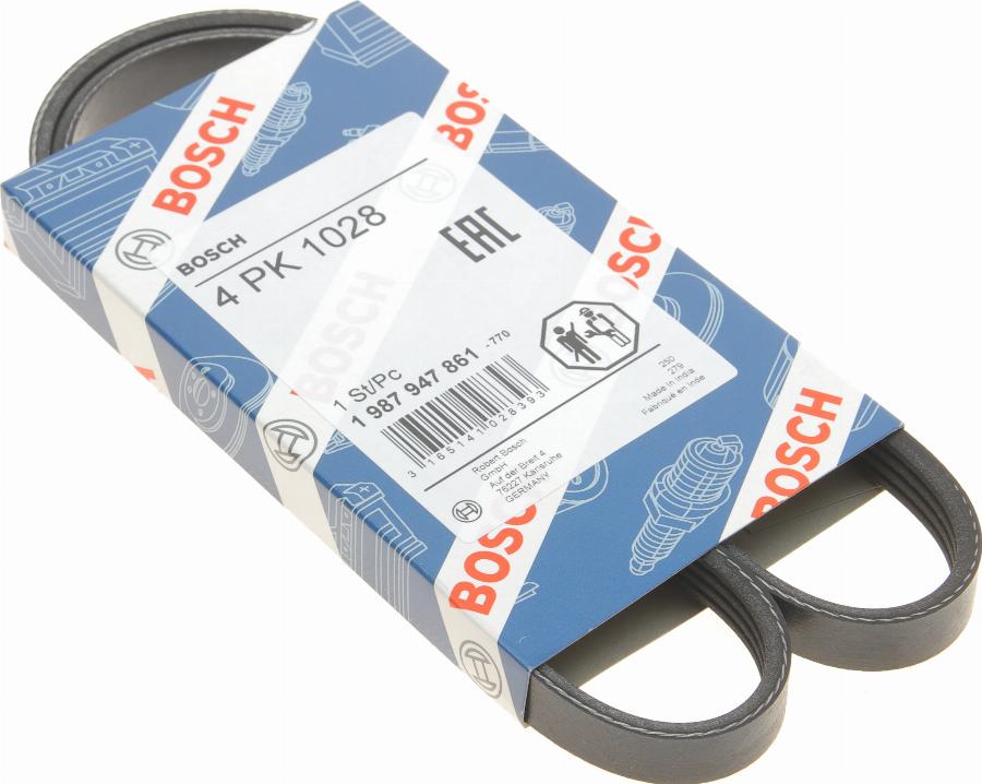 BOSCH 1 987 947 861 - Curea transmisie cu caneluri parts5.com