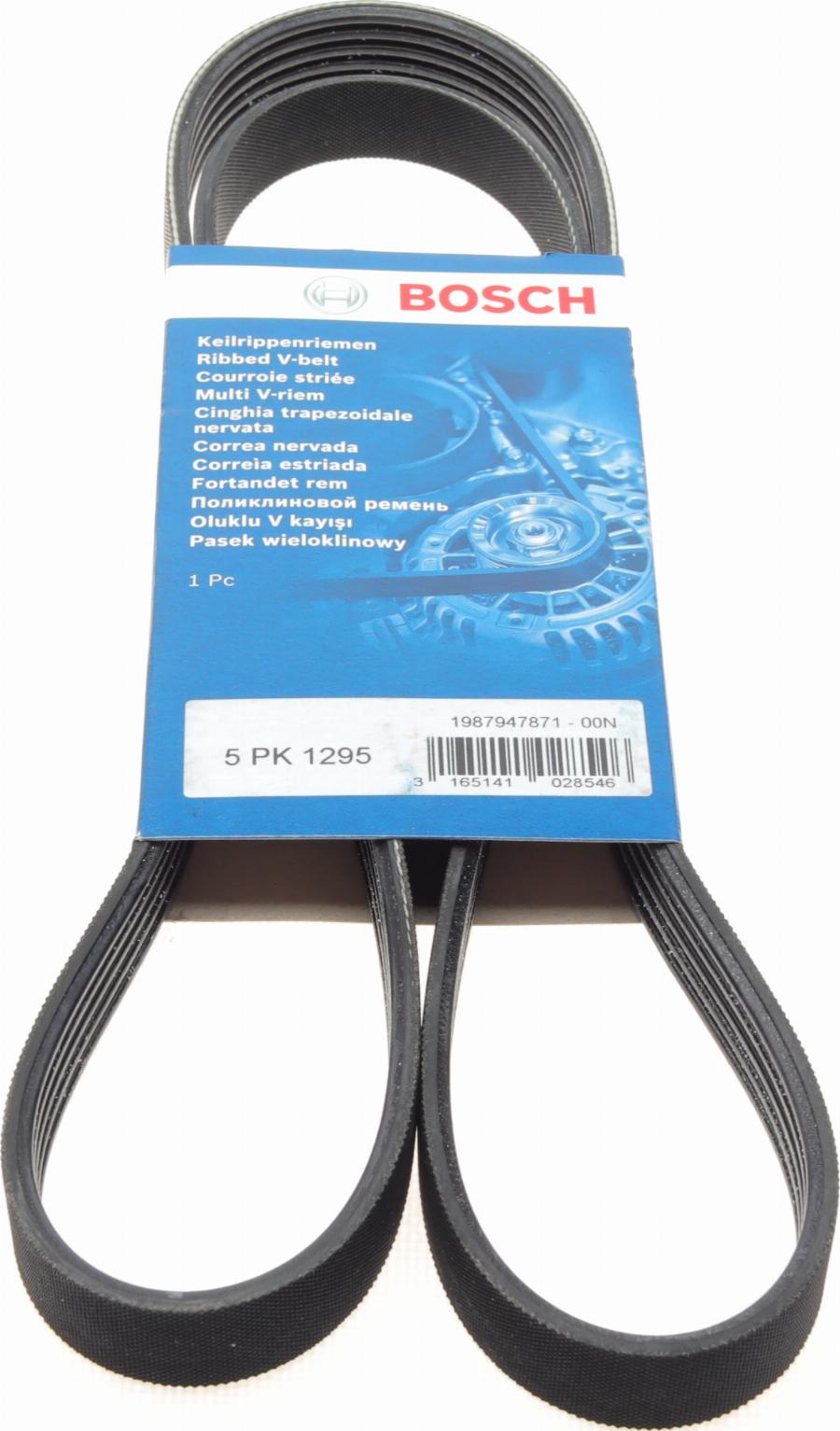 BOSCH 1 987 947 871 - Curea transmisie cu caneluri parts5.com