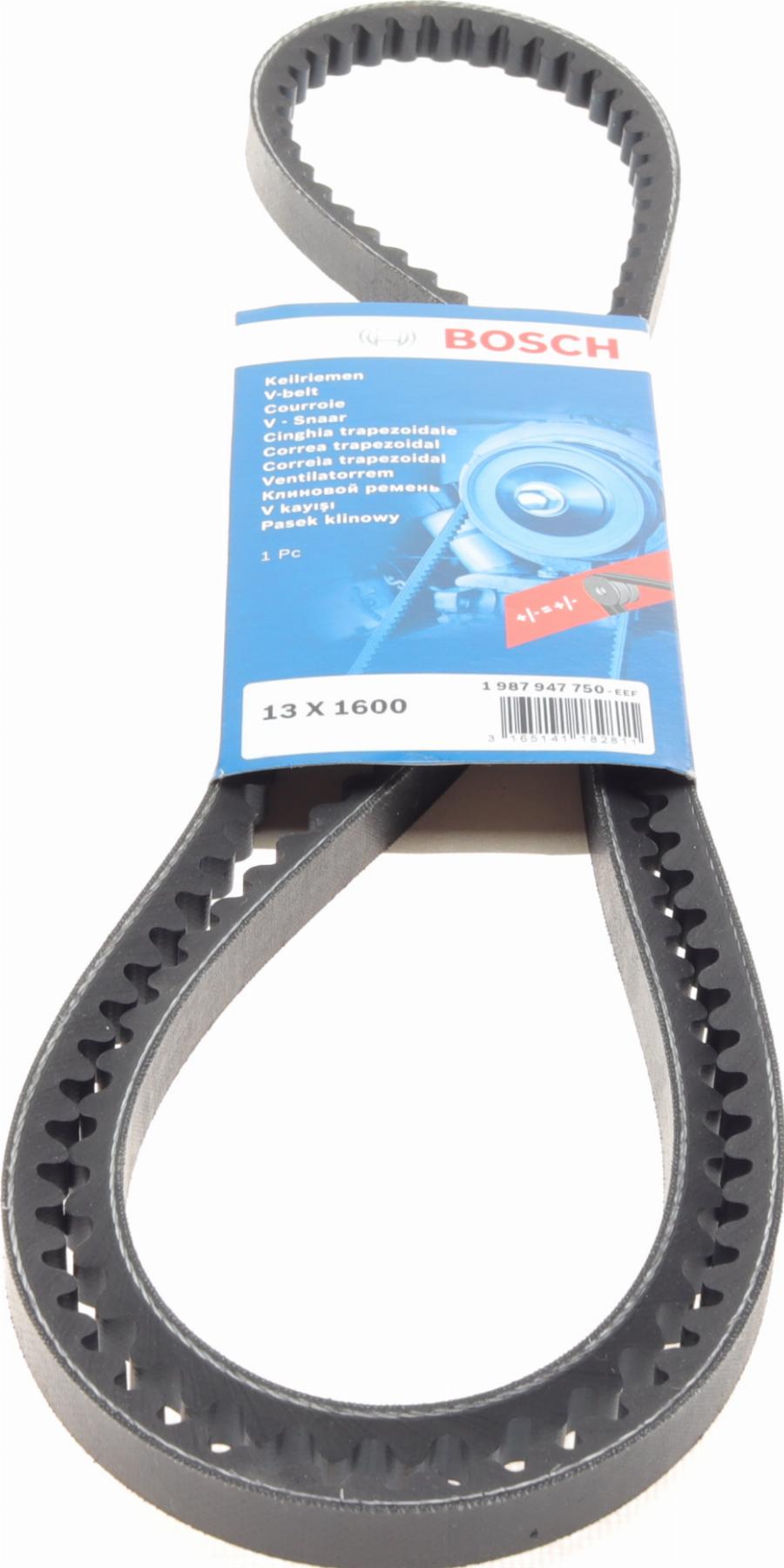 BOSCH 1 987 947 750 - Klinový remen parts5.com