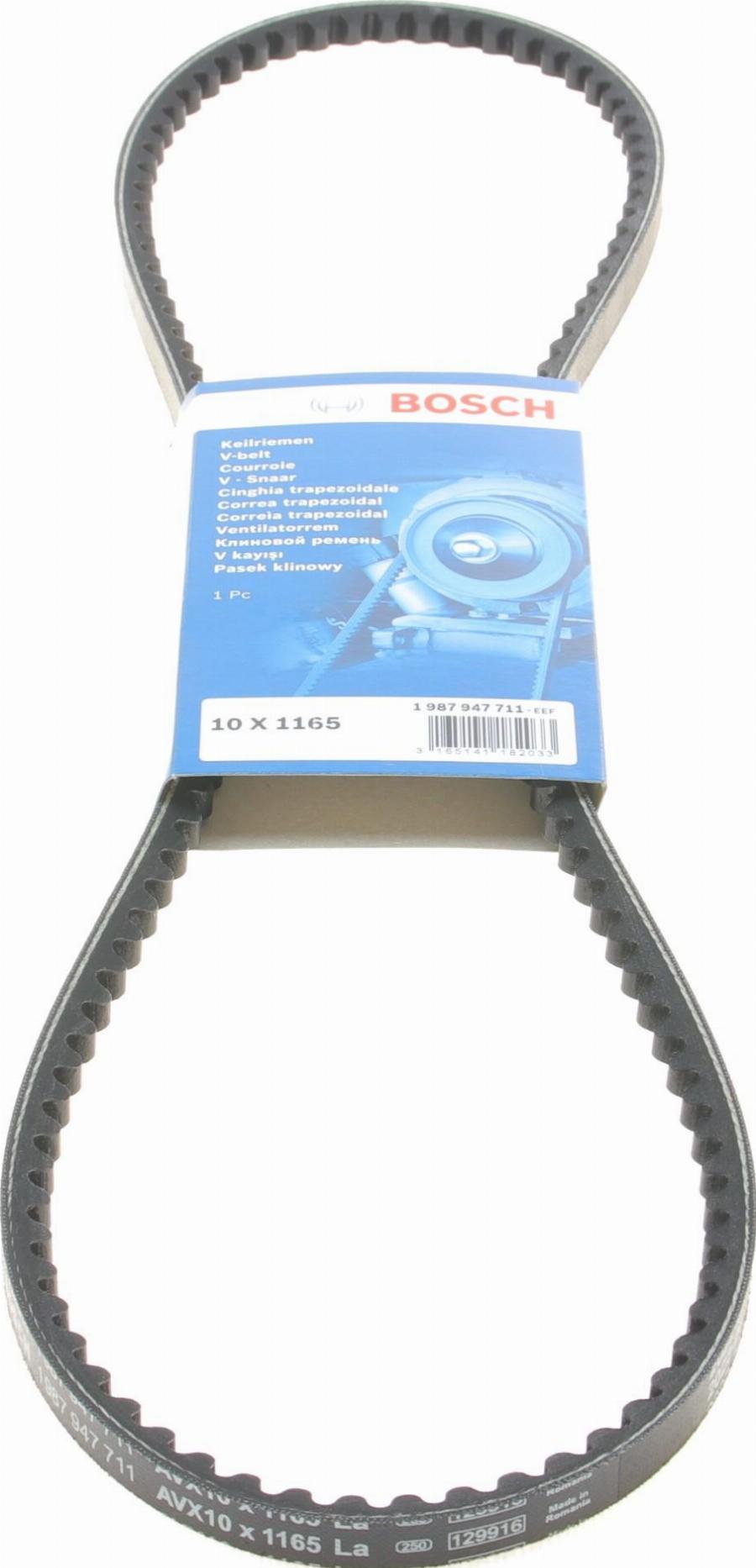 BOSCH 1 987 947 711 - Klínový řemen parts5.com