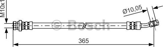 BOSCH 1 987 481 456 - Furtun frana parts5.com