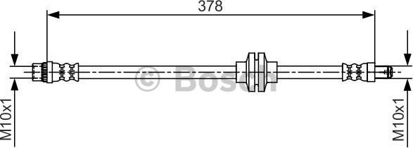 BOSCH 1 987 481 707 - Furtun frana parts5.com