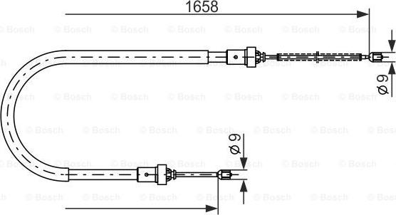 BOSCH 1 987 482 234 - Tross,seisupidur parts5.com