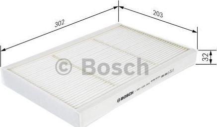 BOSCH 1 987 435 004 - Filtru, aer habitaclu parts5.com