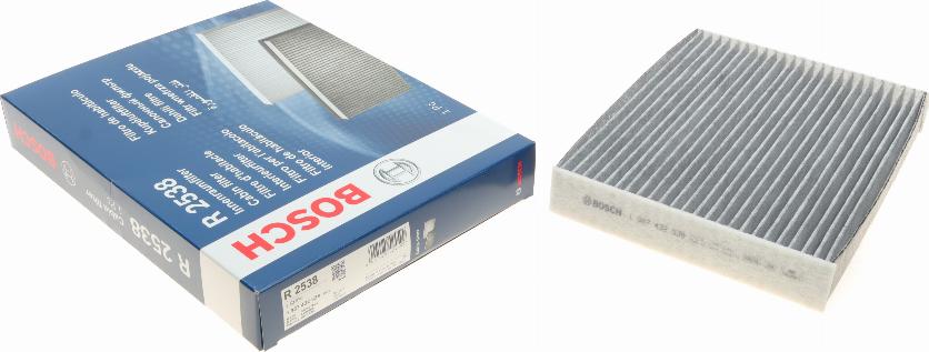 BOSCH 1 987 432 538 - Filter vnútorného priestoru parts5.com