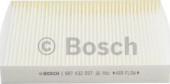 BOSCH 1 987 432 057 - Филтър купе (поленов филтър) parts5.com