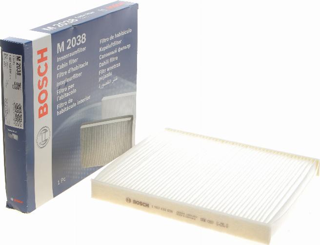 BOSCH 1 987 432 038 - Filter, zrak notranjega prostora parts5.com