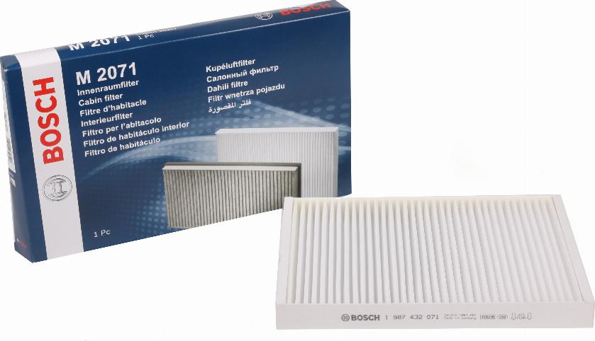 BOSCH 1 987 432 071 - Filter vnútorného priestoru parts5.com