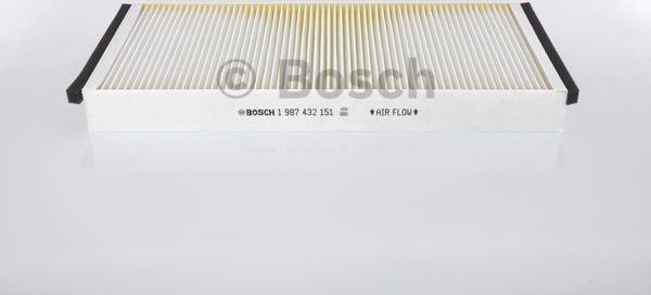 BOSCH 1 987 432 151 - Filtar, zrak unutarnjeg prostora parts5.com