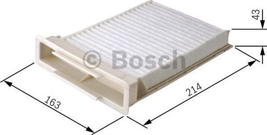 BOSCH 1 987 432 189 - Filtru, aer habitaclu parts5.com