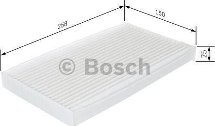 BOSCH 1 987 432 267 - Filter, zrak notranjega prostora parts5.com